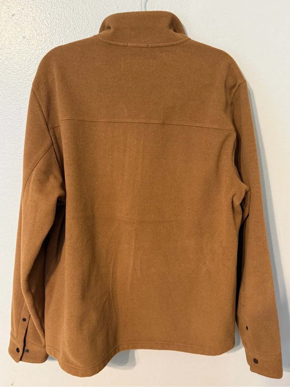 Smartwool Men's Anchor Line Full Zip Jacket Whiskey Brown Wool Blend Size Large